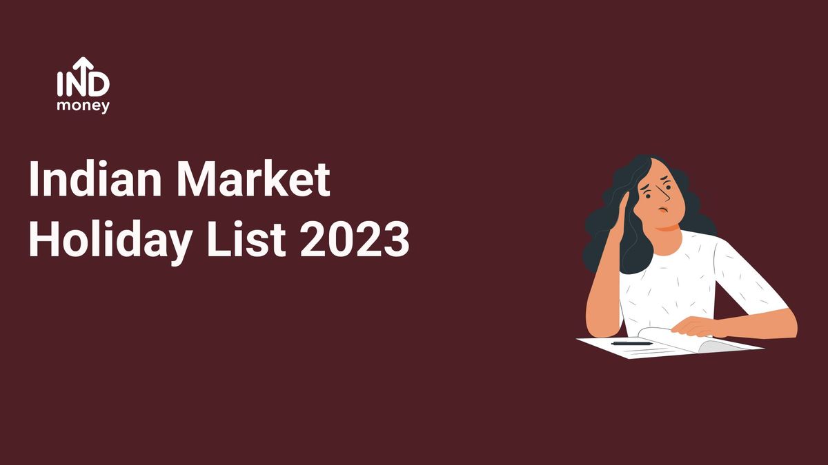 Stock Market Holidays 2023 Share Market Holidays List Trading Holidays 